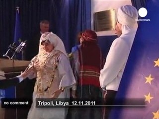 Catherine Ashton inaugure une délégation... - no comment