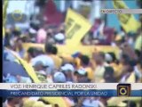 Capriles presenta a candidatos de Miranda