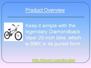 Diamondback Viper BMX Bike Review