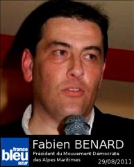 Interview Fabien Benard sur France Bleu du 29/08/2011
