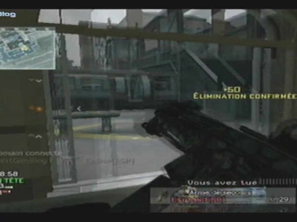 Partie Online Modern Warfare 3 Wii [Élimination confirmée]