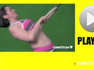 FEMALE MUSCLE BICEP TRICEPS FITNESS WORKOUT