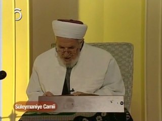 Cevat Akşit Hoca- Süleymaniye Dersleri-10
