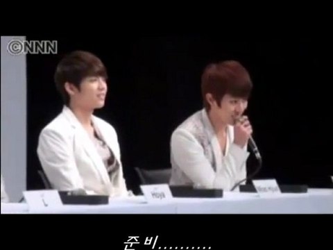 111118 INFINITE BTD Press Conference in Japan - Sungyeol CUT