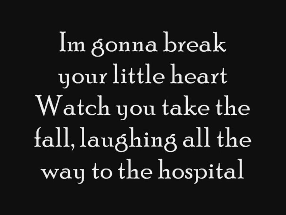 all time low break your little heart