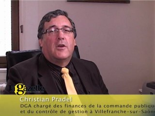 Christian Pradel, DGA Finances à Villefranche sur Saône