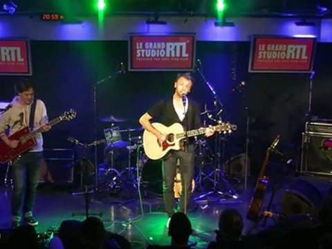 Pierre Souchon - Tu m'échappes en live dans le Grand Studio RTL