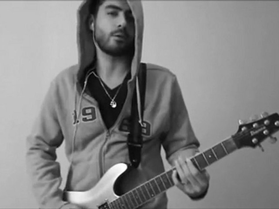 Nick Carter - Burning Up - Live Guitar Cover - Menjesbi One Shot Impro