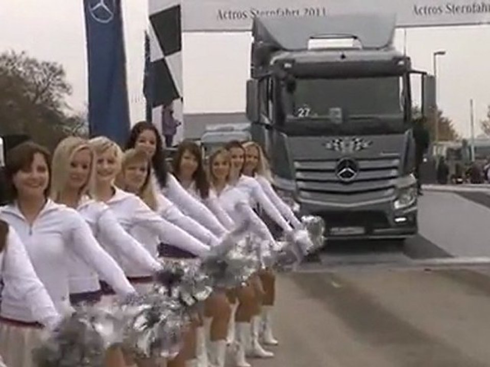 „Auf die Rampe, fertig, los!“ - Der neue Mercedes Actros
