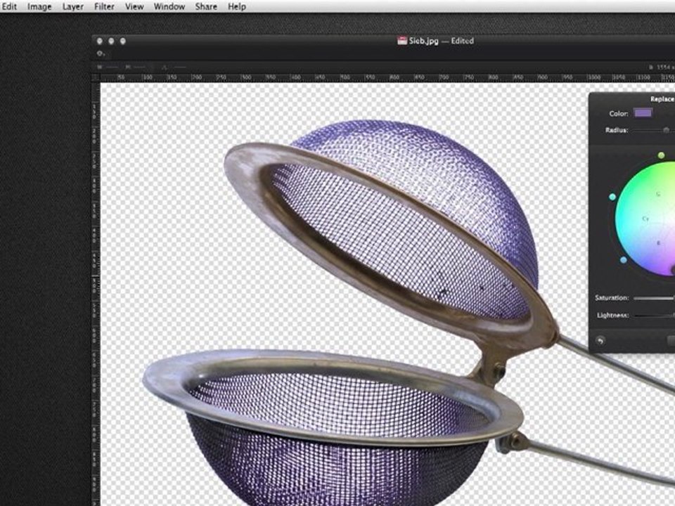Pixelmator Tutorial: Freistellen