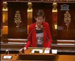 091111 Marguerite LAMOUR Rapporteur pour avis présente le Budget de la Marine à l'Assemblée nationale