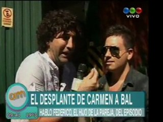 Pronto.com.ar Federico Bal sobre reconciliación de Carmen