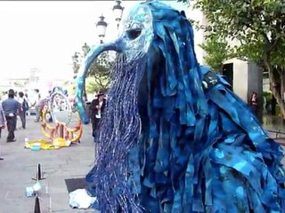 Festival de estátuas vivas