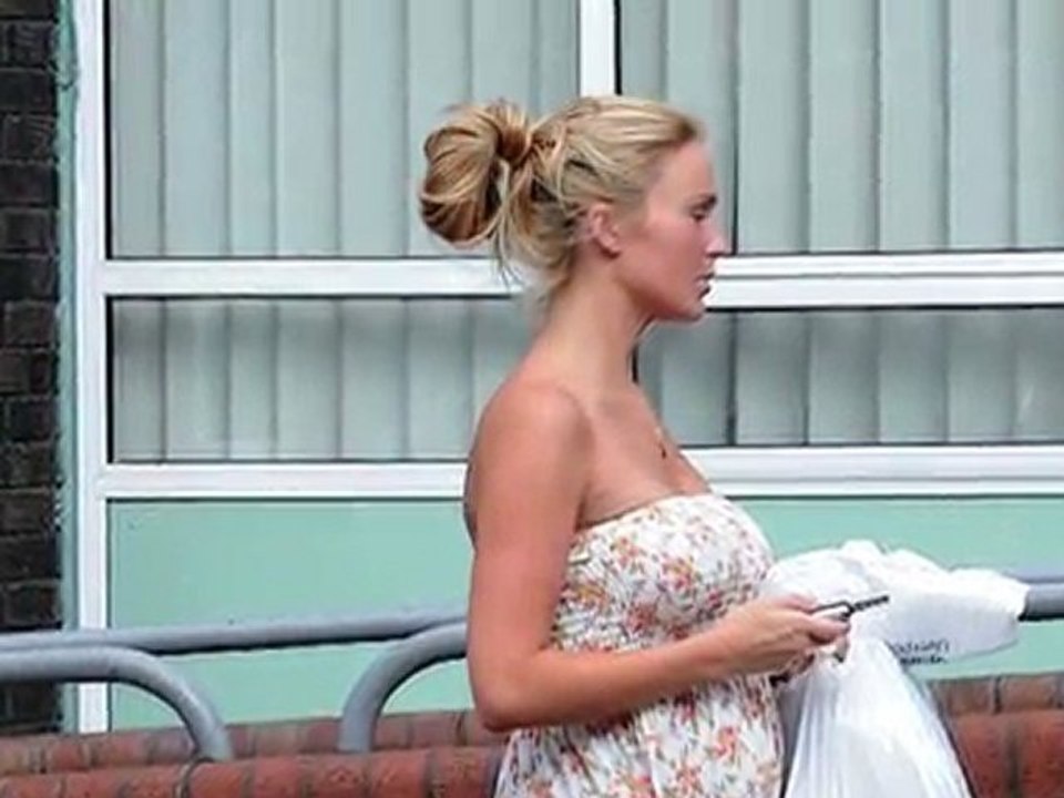 Alex Gerrard Back in High Heels