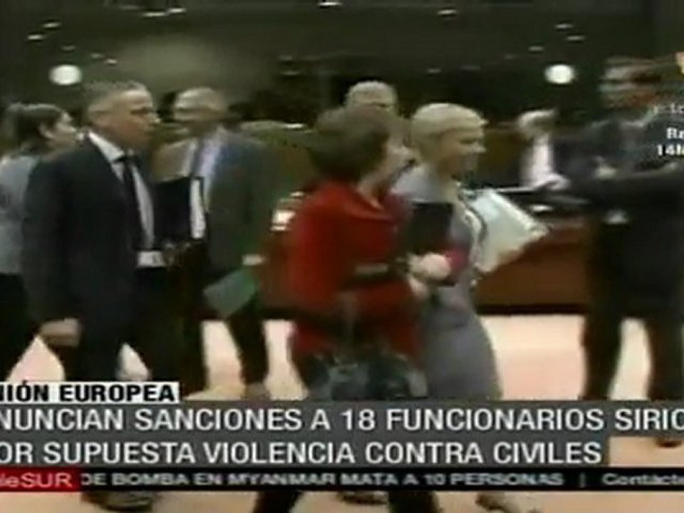 Anuncian nuevas sanciones en contra del gobierno de Siria