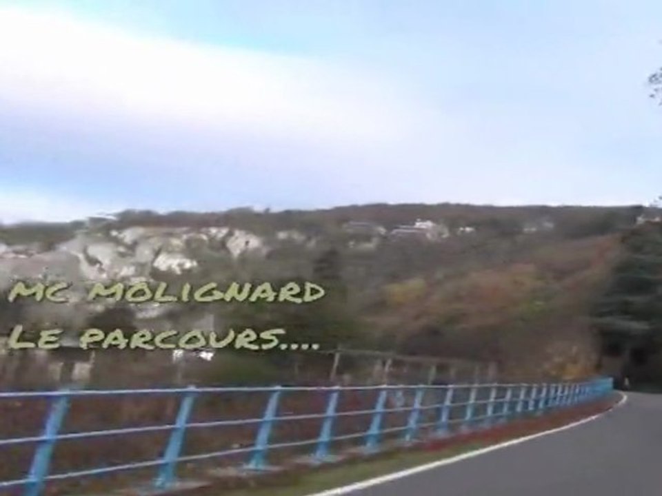 Le parcours du Mc Molignard 11.11.2011