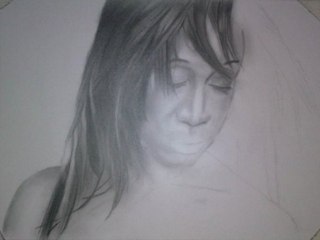 Beverley Knight Pencil Portrait