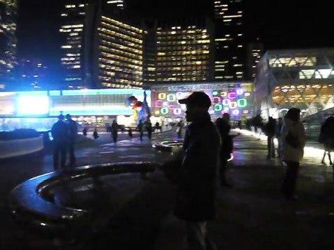 UMP	Tractage des JA 92 sur le parvis de la défense