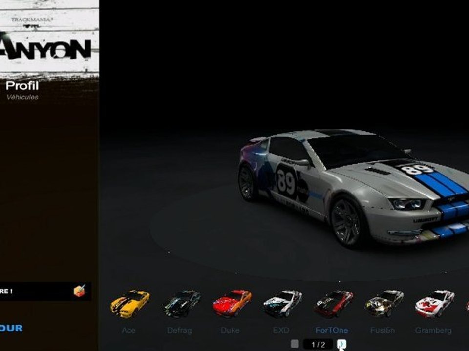 [VidéoTest] TrackMania² Canyon - Skin Editor [PC]