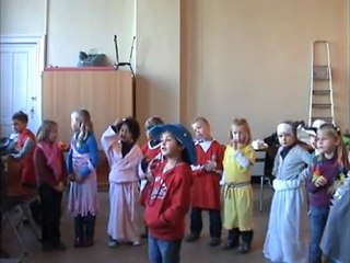 Asse klas 1B: Er was eens een groen mannetje...