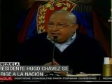 Chávez: yo no vine a hacer negocio, vine a hacer política