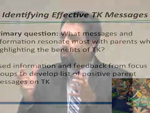 Transitional Kindergarten: Selling Parents on the Program