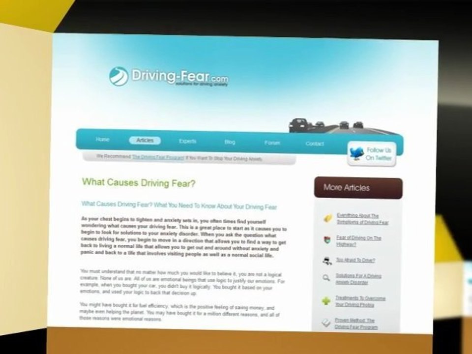 Fear of Driving