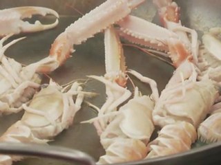 Cuisinez au Naturel - Langoustines flashées