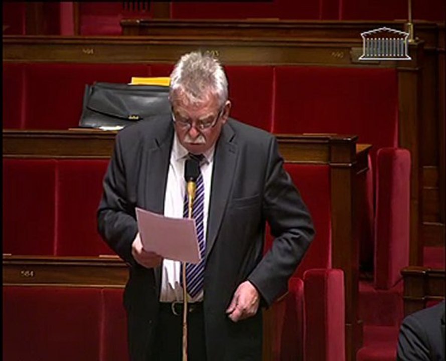 Intervention André Chassaigne Budget 2012 Sécurité civile