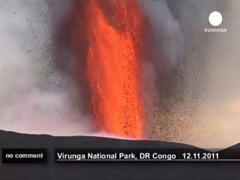 Eruption volcanique au Congo - no comment