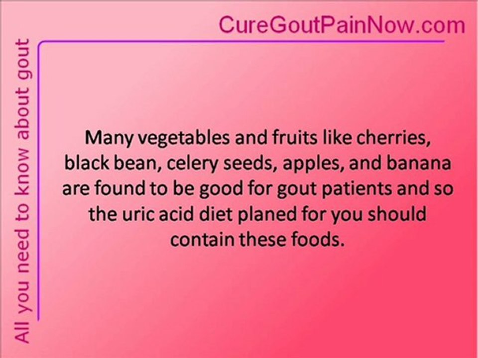 Understanding Uric Acid Diet