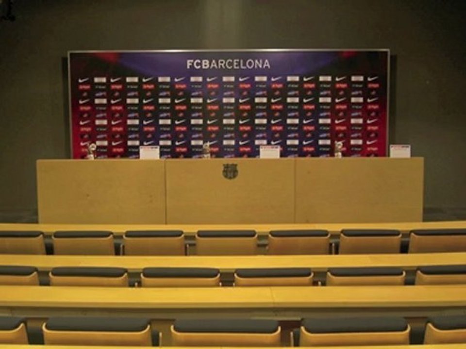 FC Barcelone - Visite du musée du barca en video