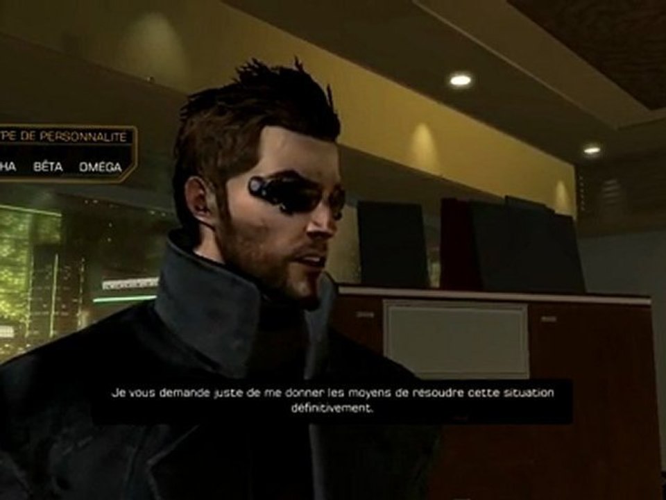 14) Deus Ex Human Revolution : Jaya et Bobby le barman