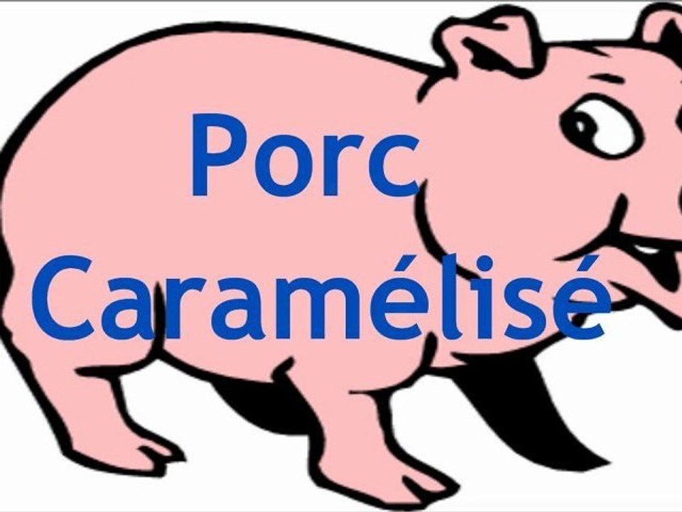 Recette échine de porc caramélisé