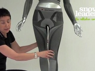 Snowleader présente le collant long femme Radiactor X-Bionic