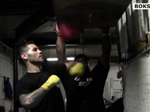 Michael Perez - workout at IKE&Randy's Boxing Gym in Peterson (NJ)