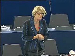 Elisabeth Morin-Chartier_Session plénière_plateforme européenne de lutte contre l'exclusion et la pauvreté_14112011