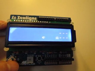 Pac-Man on a Deuligne Snootlab LCD Shield for Arduino !!
