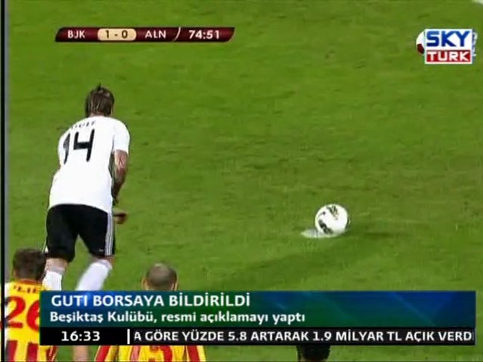 Guti Borsaya Bildirildi