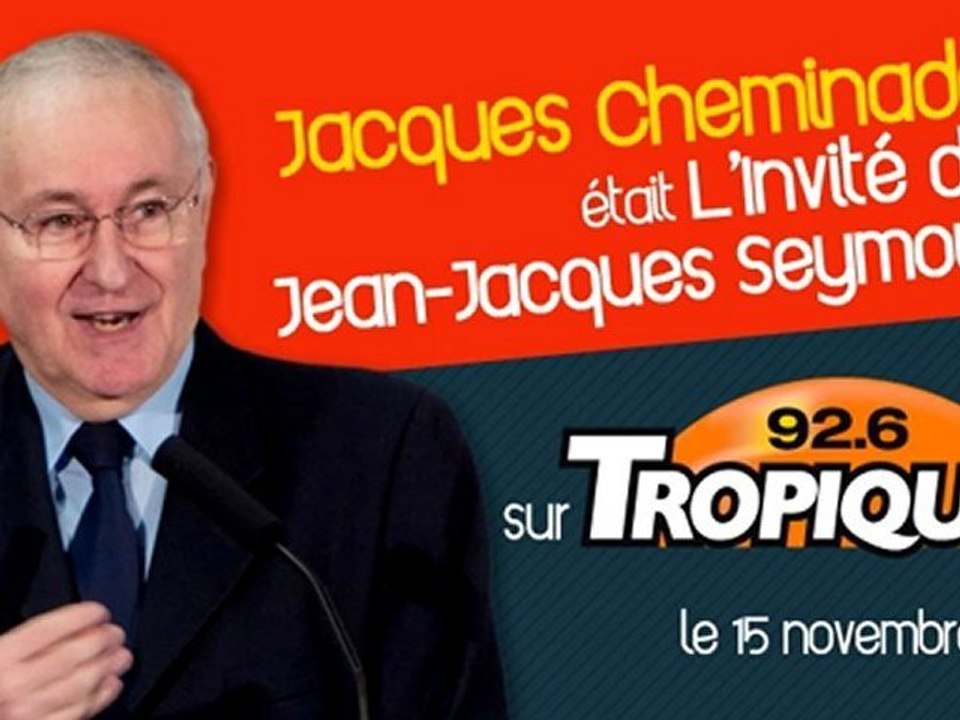 Jacques Cheminade, l'invité de Jean-Jacques Seymour sur Tropique FM