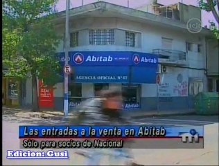 Las entradas a la venta en Abitab