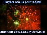 Chrysler 200 Gros Rabais Chez Landry Automobiles Laval Montr