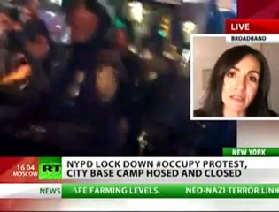 OWS NYPD Arrests Overkill & Zuccotti Park Shutdown