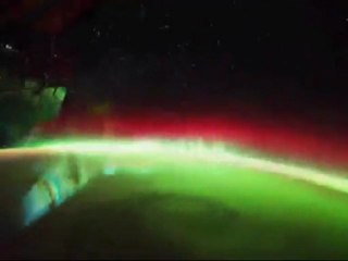 Vea la Aurora boreal sobre los Estados Unidos