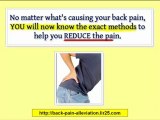 how to cure back pain - cure for back pain - upper back pain