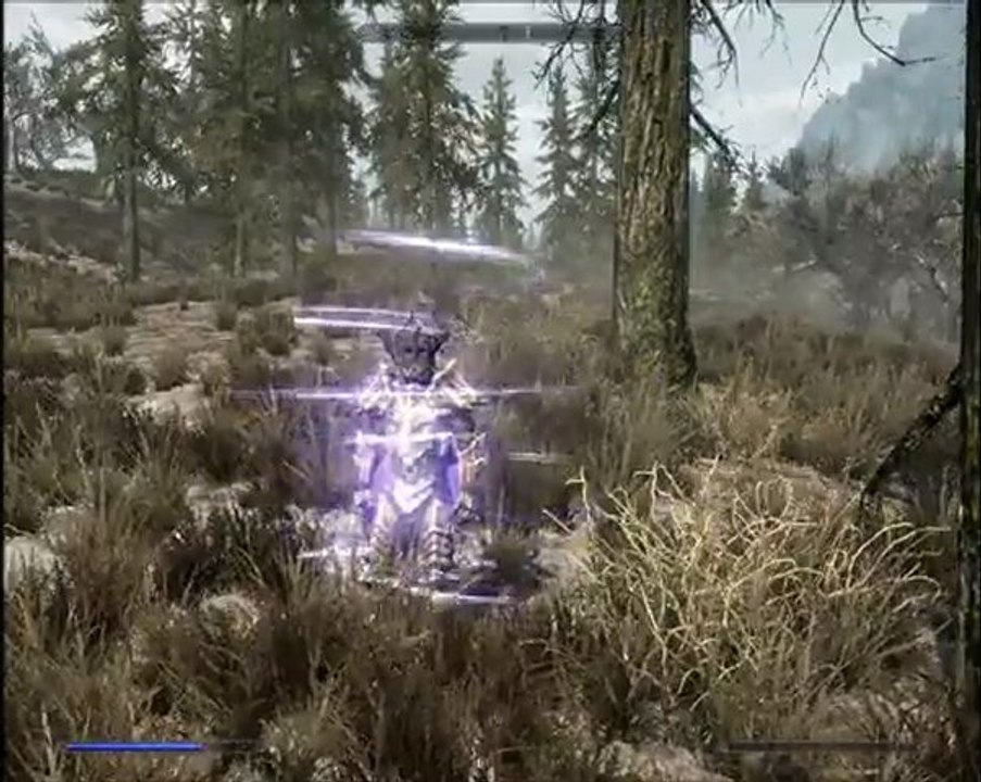 Skyrim Bound Swords Dual