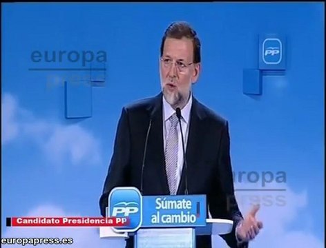 Rajoy y Rubalcaba miran a Europa