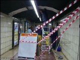 Las lluvias causan filtraciones en el metro