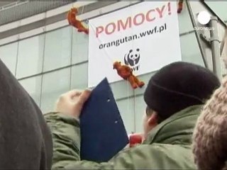 Varsavia: protestano gli animalisti del WWF