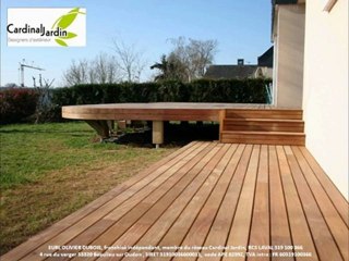 Terrasse en ipé sur pilotis